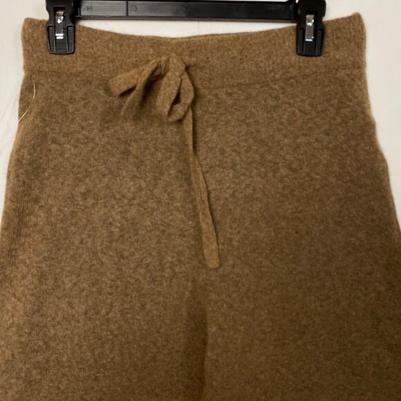 Everlane Cozy Stretch Straight Leg Sweatpant Wool Blend Toasted Coconut Small - Picture 3 of 9